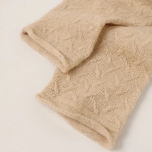 Maglione in cashmere puro in maglia per donna invernale caldo scollo a V pullover in cashmere oversize per donna