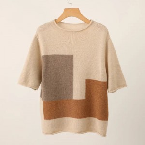nanakodia multicolor knit jacquard pure cashmere pullover fomba amam-panao oversize ririnina vehivavy cashmere sweater