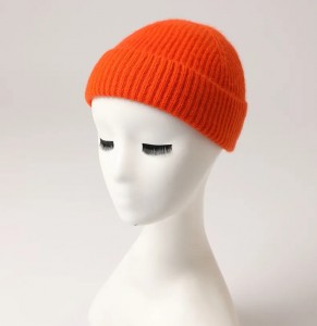 महिला 100% शुद्ध कश्मीरी सस्तो शीतकालीन टोपी टोपी कस्टम कढ़ाई लोगो लक्जरी फैशन प्यारा न्या मछुआरे बेनी युनिसेक्स