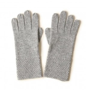 aangepaste kasjmier winterhandschoenen met volledige vingers mode gebreide warme luxe slimme magische wollen effen dameshandschoenen
