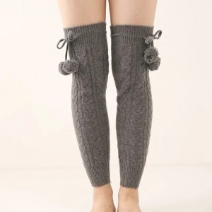 İç moğolistan saf kaşmir legging isıtıcı özel moda yumuşak cilt dostu kadın kış sıcak saf kaşmir bacak diz ısıtıcıları