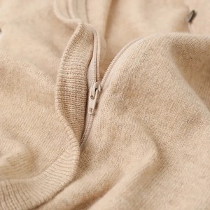 တွားသွားကလေးဝတ်အသစ် 100% cashmere အနွေးထည် ချည်သားလက်ရှည် ကလေး jumpsuit
