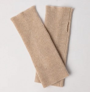 персонализирани чисти 100% кашмирени ръкавици зимни мъже жени плетени модни термо вълнени ръкавици с ръкавици без пръсти