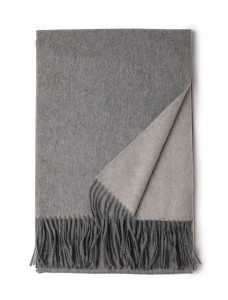 Calentador de pescozo de inverno de deseño personalizado para mulleres, bufandas de cachemira, chal de lana tecido de dobre cara reversible, bufanda suave de luxo para homes