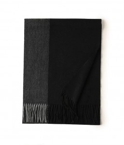 Vinter kvinder kashmir tørklæde tilpasset Designer damer Fashion Gradient vendbar 100% Pure Cashmere sjal Tørklæder stoles