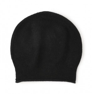 100% tīra kašmira sieviešu ziemas niecīgās pupiņas cepures greznas modes, jaukas, vienkāršas adītas vilnas bennija cepures ar pielāgotu izšuvumu logotipu