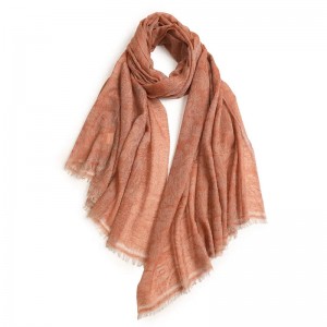 custom 100% cashmere women scarf short tassel designer luxury winter jacquard wool pashmina scarves at shawls