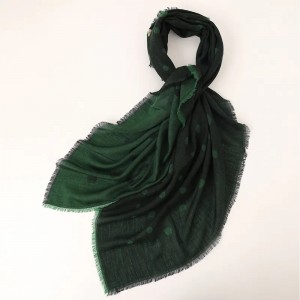 Bufanda de cachemira de lana pura de Mongolia interior, bufandas de cachemira tecidas con jacquard de lana cadrada de inverno para damas de deseño personalizado, chal