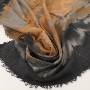 ស្ត្រីបោះពុម្ពកន្សែងការ៉េ cashmere shawl ផ្ទាល់ខ្លួនម៉ូដប្រណីតស្ត្រី កន្សែងបង់ក pashmina លួច poncho