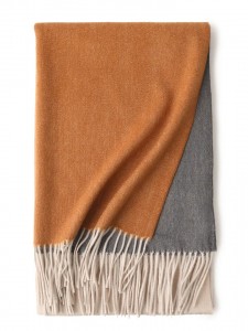 2021 қысқы градиент түсті кашемир ханымдар шарфы арнайы дизайн сәнді талғампаз сәнді кашемир шарфы әйелдерге арналған шарфы