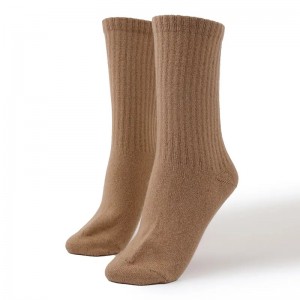 עיצוב מותאם אישית נשים גבירותיי בנות חורף צלעות סרוגות גרביים גרביים קשמיר חמים מקורה