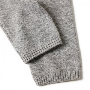 нестандартний жіночий светр в'язаний верх зимовий теплий модний однотонний в'язаний светр з довгими рукавами 100% кашеміровий пуловер