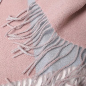 egyedi logó 100% tiszta gyapjú luxus kifordítható gyapjú sálak Kendő női férfi téli nyakmelegítő gyapjú sál