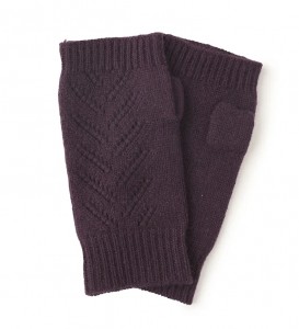 guanti e muffole in cashmere caldo invernale moda design cavo guanti da donna senza dita lavorati a maglia da donna personalizzati