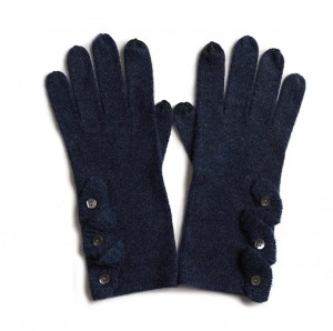 Ekran dokunmatik tam parmak % 100% kaşmir eldiven kış bayanlar örme sıcak lüks moda eldivenler