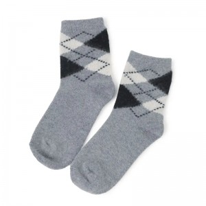 kundenspezifisches Firmenzeichenart und weisezusätze 100% KASCHMIR-Fraueninnenschlafzimmer warme Socken