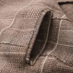 100% čista kašmirska pređa obojena karata dizajn ležernog kroja muško odijelo
