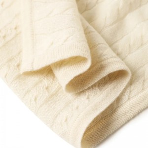 jeseň zima 100% kašmír detská deka posteľ pohovka luxusná mäkká pohodlná pre pokožku novorodenec pletené nositeľné
