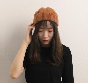 Mulheres 100% caxemira pura chapéus de inverno baratos bonés bordados personalizados logotipo moda de luxo bonito quente ny pescador gorro unissex