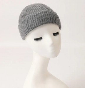 Mulheres 100% caxemira pura chapéus de inverno baratos bonés bordados personalizados logotipo moda de luxo bonito quente ny pescador gorro unissex