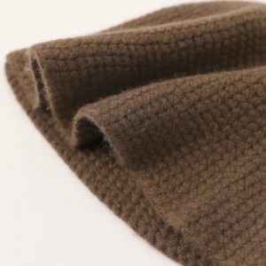 inner mongolia pure c cap custom fashion women hand knitted winter beanie hat