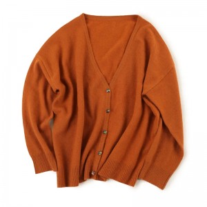 prilagođeni ženski džemper od 100% kašmira pleteni top zimski topli modni obični pleteni pulover od kašmira dugih rukava