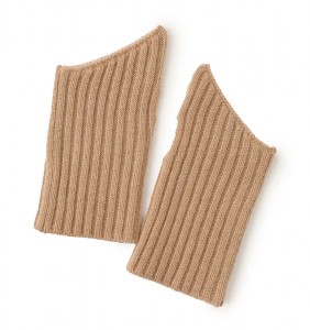 100% kaszmirowe zimowe rękawiczki bez palców mitten luksusowe modne damskie ciepłe dzianinowe kaszmirowe rękawiczki