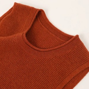 Suéter feminino de estilo longo de design personalizado oversize malha feminina meninas 100% lã vestido de malha de inverno roupas