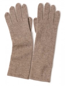 دستکش های زمستانی ترمه تمام انگشتی سفارشی، مد زیبا، خانم های گرم حرارتی هوشمند، دستکش های بلند زنانه گره می زنند