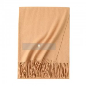 designový čistý 100% kašmír pletený šátek šátek zakázková móda zimní teplá rybí tkaní kašmírové šátky