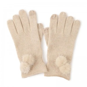 luksuzni modni dodaci ženske zimske pletene rukavice i rukavice od kašmira sa ekranom osjetljivim na dodir