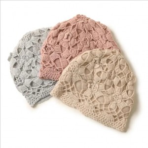 Cappelli invernali da donna in puro cashmere di lusso caldo Moda calda Berretti lavorati a maglia con logo personalizzato