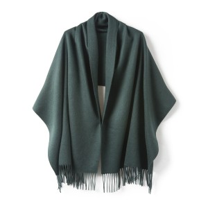 د لوکس اوبو څپې لویې اندازې 100٪ کیشمي شال سکارف