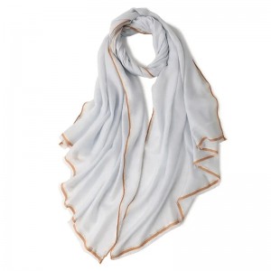 Cina design personalizzato logo donna 100% lana pashima sciarpe scialle inverno lusso scaldacollo sciarpa da donna in cashmere