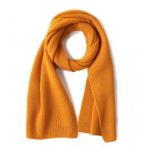 Mga Bagong Estilo Rib Knitting 100% Cashmere Kid scarf hat set Winter baby winter cashmere scarf at beanie