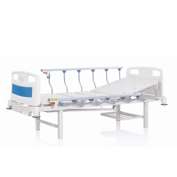 M1701 one crank manual bed using in patient ABS head board Featured Image