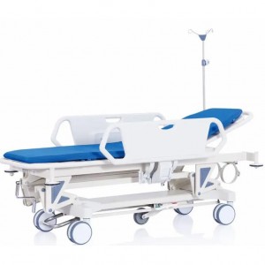 Factory making Hospital Medical Cart - J3703Patients rescue carts emergency manual transfer movable stretcher – Chinabase