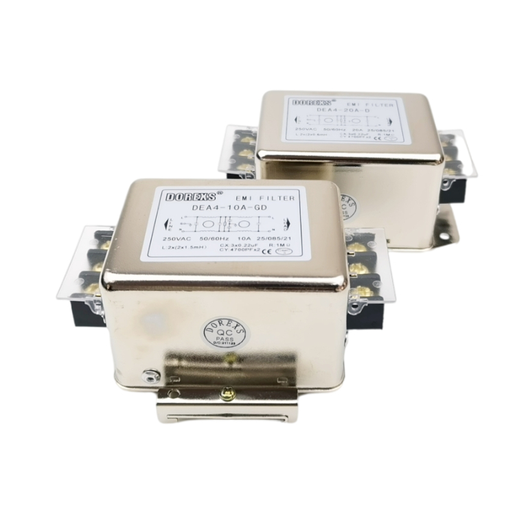 DEA4-GD Series High-Attenuation Type Single-Phase EMI Filter——Rated Current 3A-20A