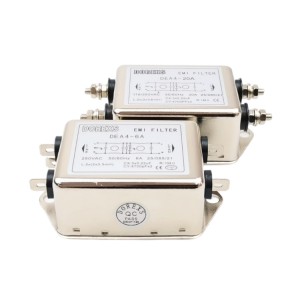 DEA4 Series High-Attenuation Type Single-Phase EMI Filter——Rated Current 3A-20A