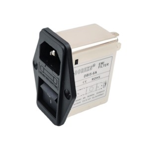 DBI5 Single-Phase EMI Filter Of Fuse And Rocker Switch And Socket Type——Rated Current 1A-10A