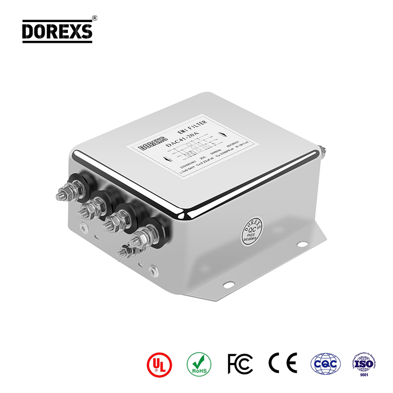 DAC41 3-фазный 4-линейный фильтр электромагнитных помех серии Power Noise Filter — номинальный ток: 6A—30A Рекомендуемое изображение