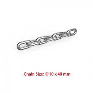 Rudarski lanci – lanac s okruglim karikama 10*40 mm DIN22252
