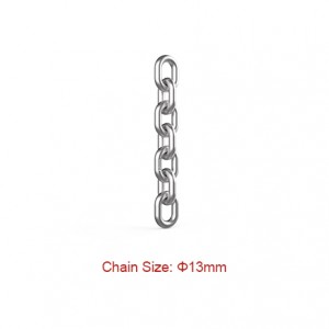 લિફ્ટિંગ ચેઇન્સ - Dia 13mm EN 818-2, AS2321, ASTM A973-21, NACM ગ્રેડ 100 (G100) સાંકળ