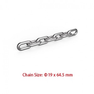 Mga Kadena ng Pagmimina – 19*64.5mm DIN22252 Round Link Chain