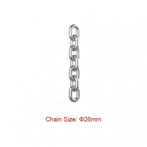 Lifting Chain – Dia 26mm EN 818-2, AS2321, ASTM A973-21, NACM Grade 100 (G100) Chains