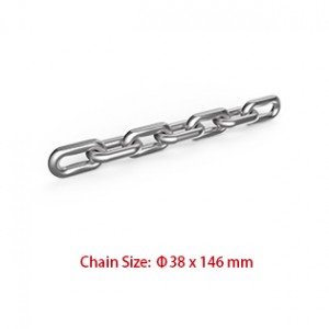 Rudarski lanci – 38*146 mm DIN 22255 lanac s ravnom karikom