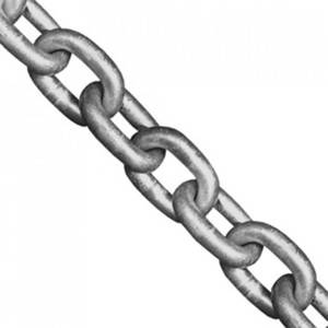 En818-2 polire Round Link Chain