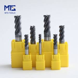 60 HRC Square End mill-4 Flute