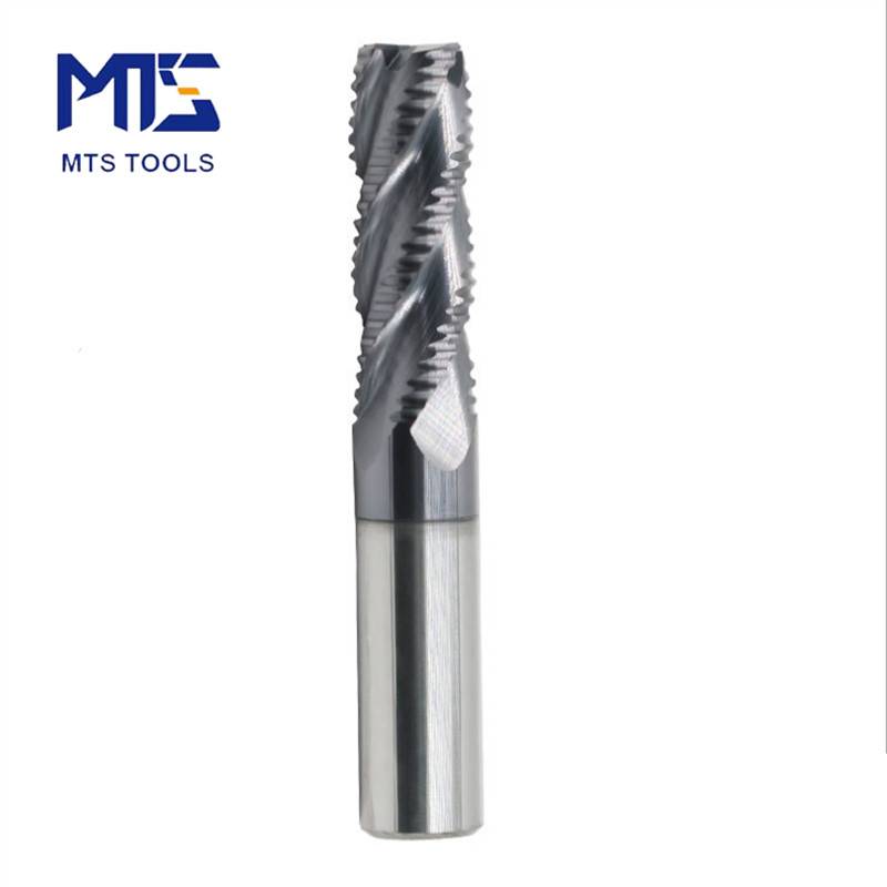 HRC60 Carbide 4 Flute Roughing End Mill Featured Image