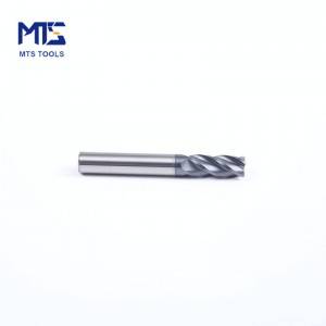 60 HRC Carbide 4 Flute Standard Length Corner Radius End Mills